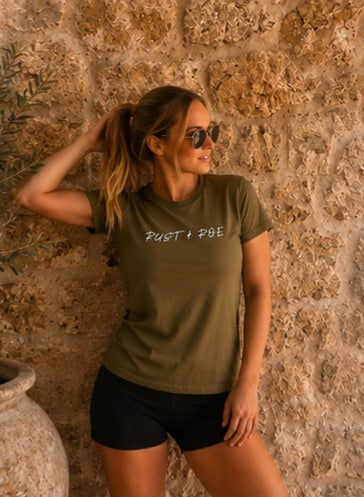 Khaki Tee