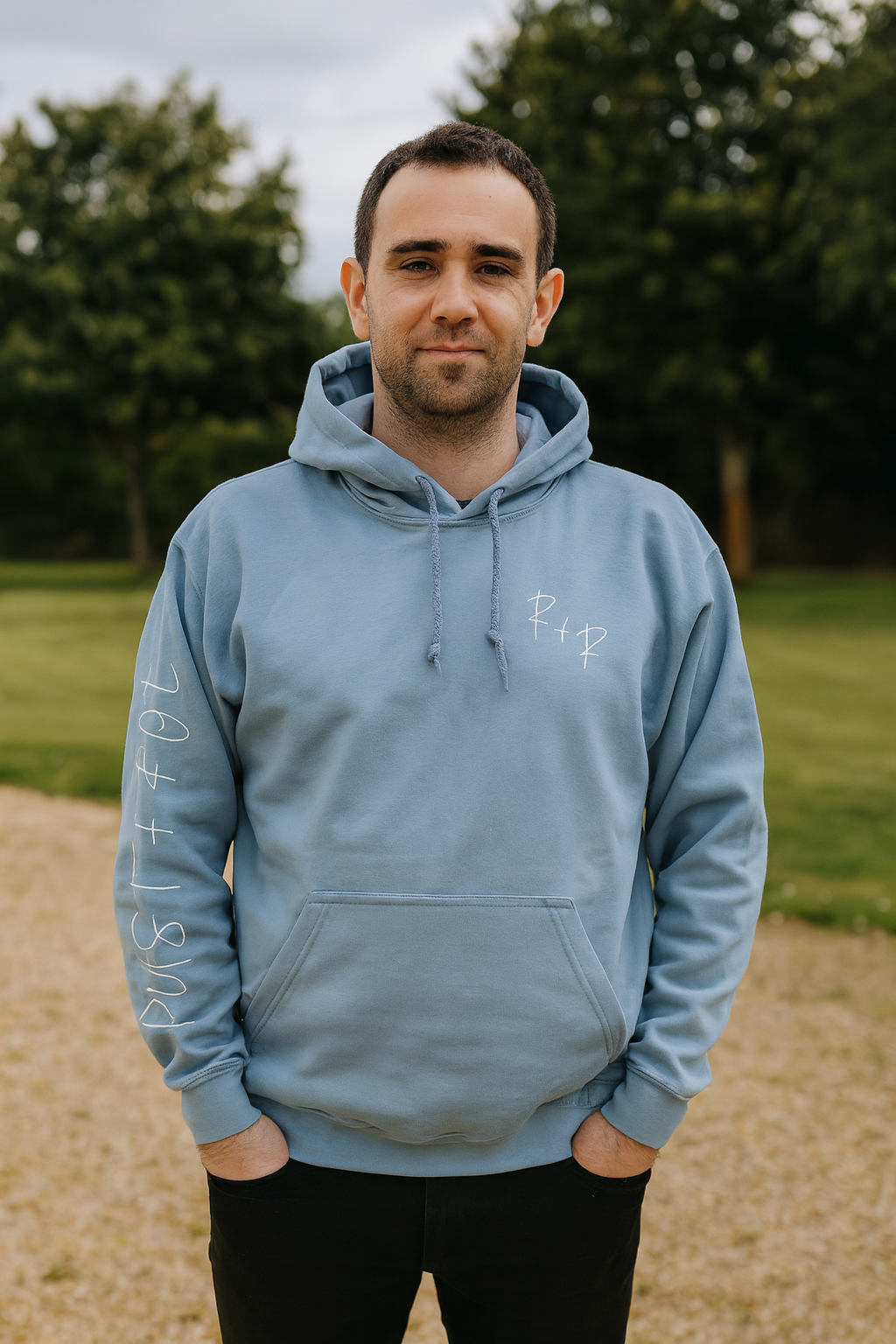 Slogan Unisex Cotton-Faced Hoodie
