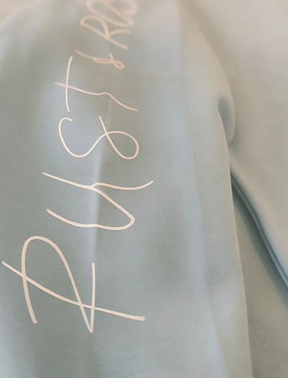Slogan Unisex Cotton-Faced Hoodie