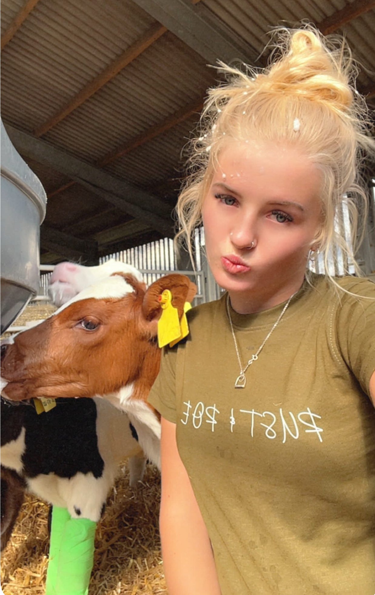Khaki Tee