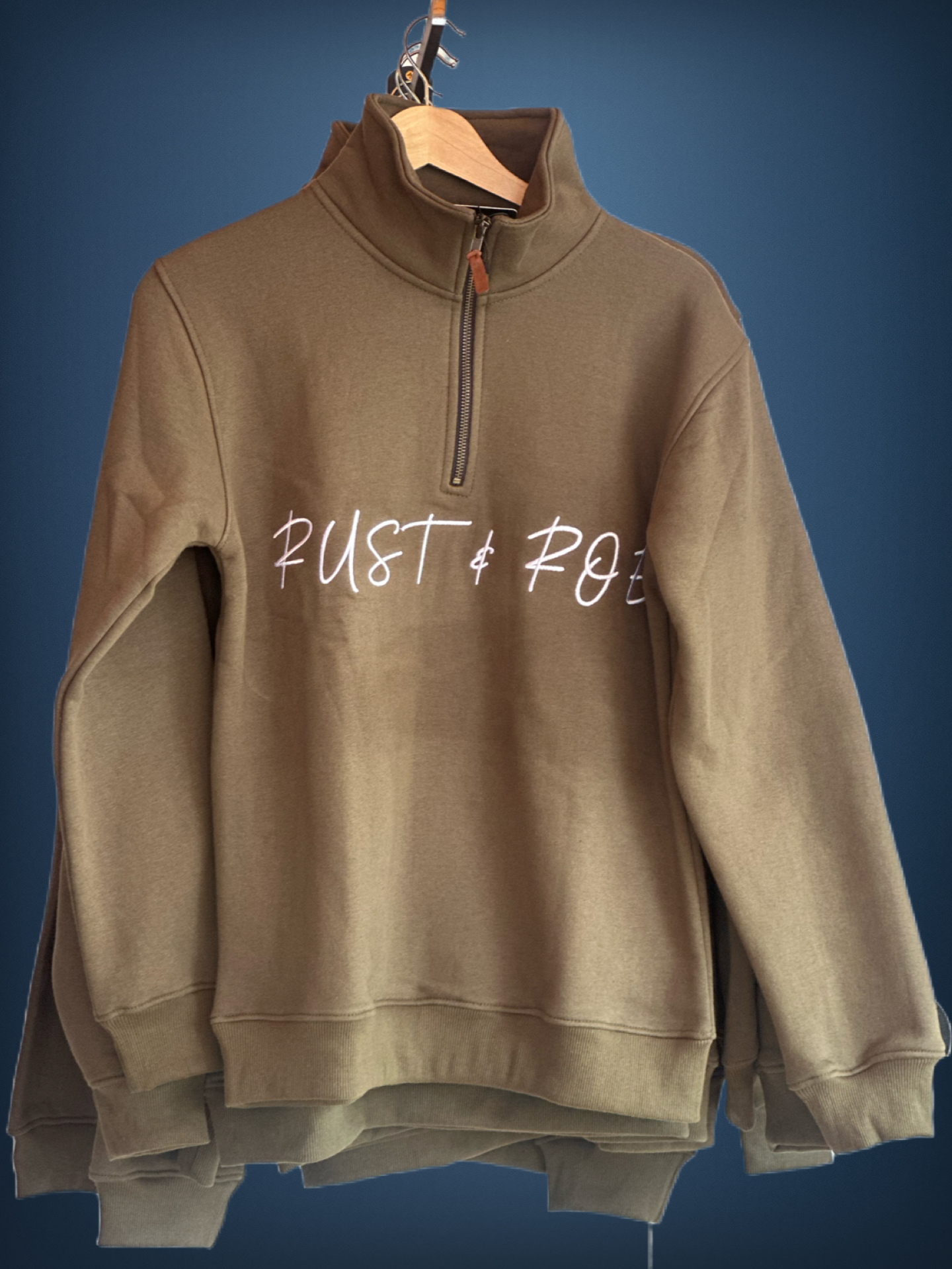 Khaki Quarter Zip