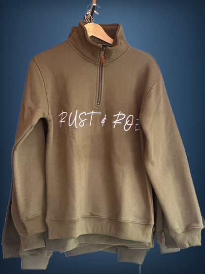 Khaki Quarter Zip