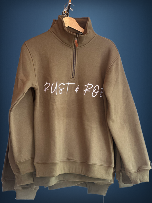 Khaki Quarter Zip