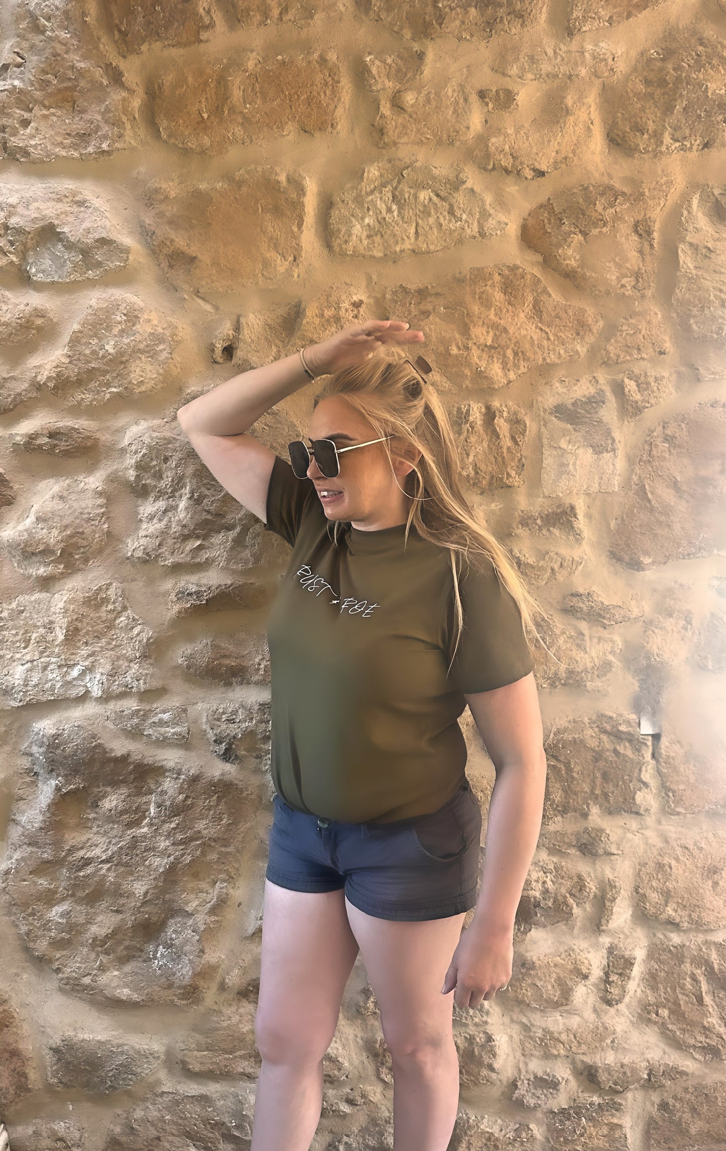 Khaki Tee
