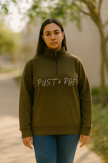 Khaki Quarter Zip