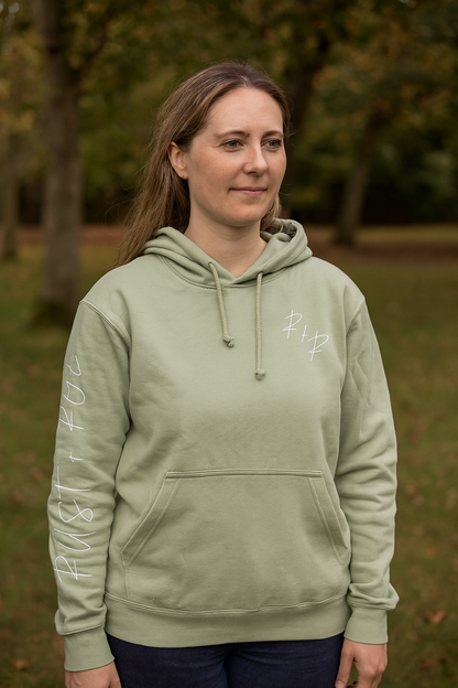 Slogan Unisex Cotton-Faced Hoodie