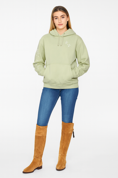 Slogan Unisex Cotton-Faced Hoodie
