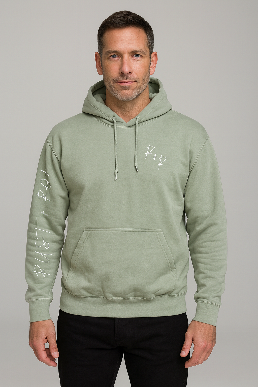 Slogan Unisex Cotton-Faced Hoodie